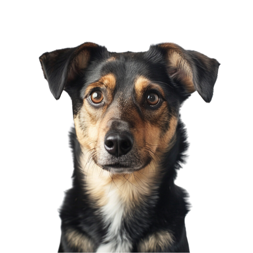 Happy and healthy dog